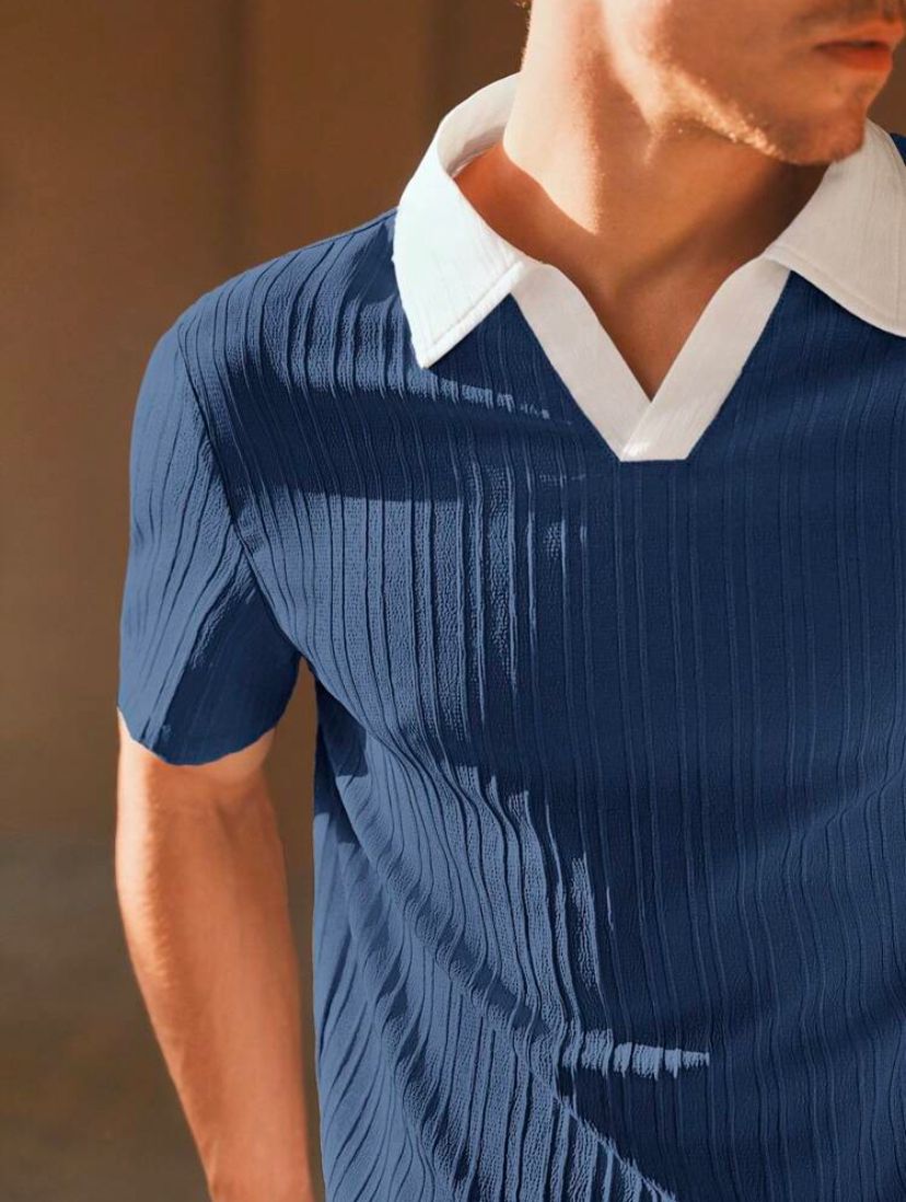 Wave Navy Polo 2