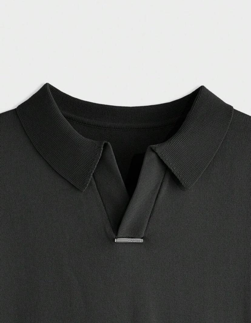 Loose Black Polo 3